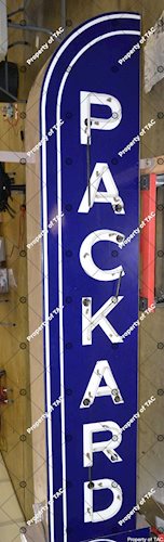 Packard Vertical Neon Sign