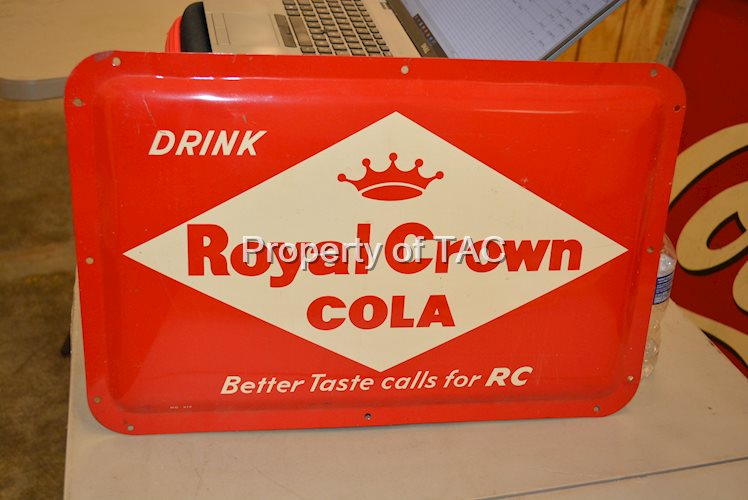 Drink Royal Crown Cola Metal Sign