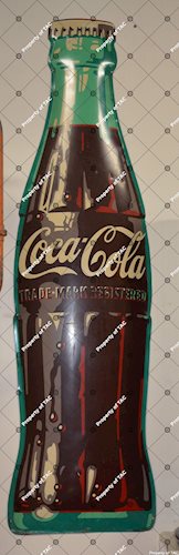 Coca-Cola Bottle Sign