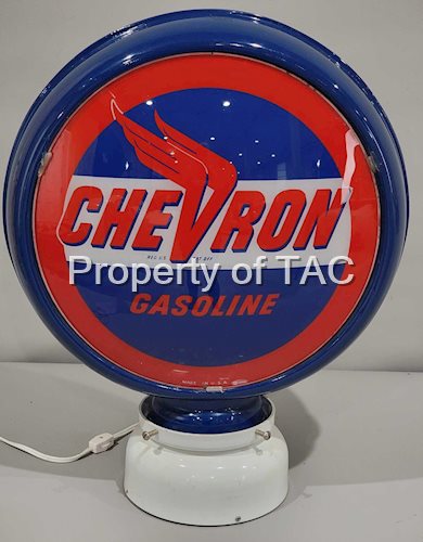 Chevron Gasoline 15" Globe Lenses