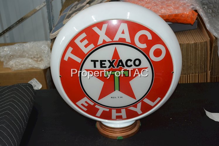 Texaco (black-T) Ethyl 13.5" Single Globe Lens