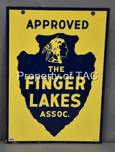 The Finger Lakes Assoc. Approved w/Logo Metal Sign