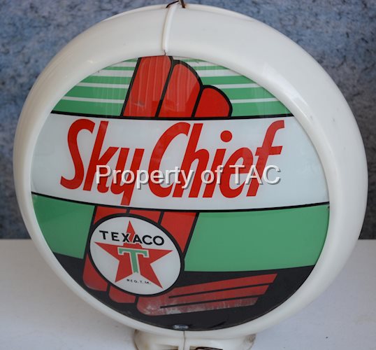 Texaco (white-T) Sky Chief 13.5" Single Globe Lens