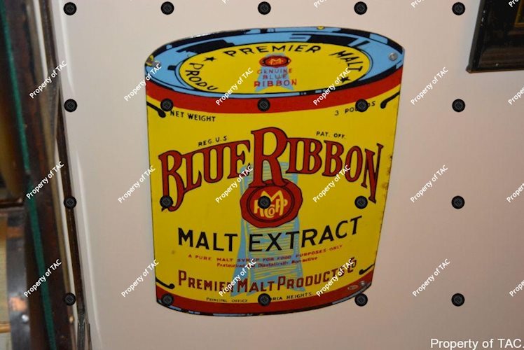 Blue Ribbon Malt Extract sign