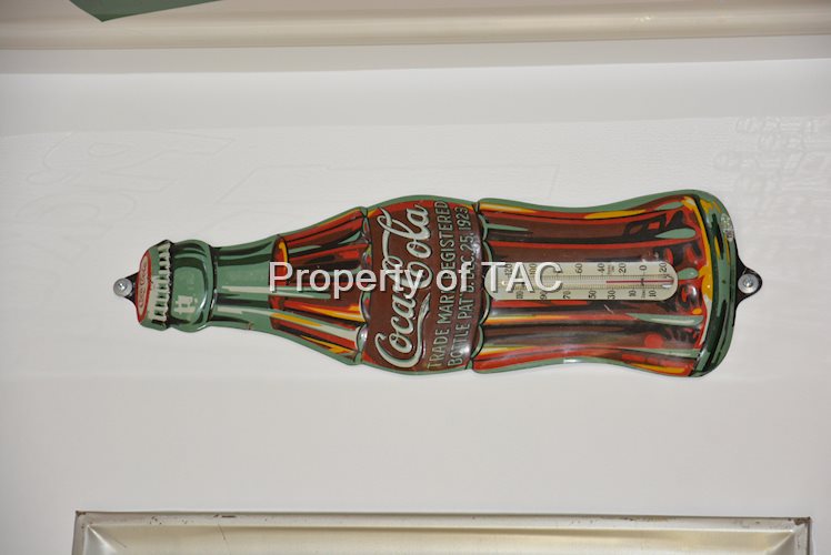 Coca-Cola Christmas Bottle Thermometer