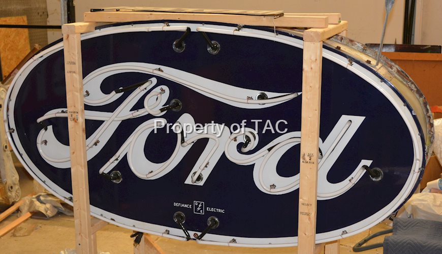 Ford Porcelain Neon Sign