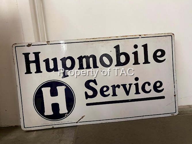 Hupmobile Service Porcelain Sign