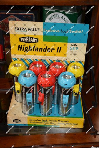 Eveready Highland II Flashlight Display