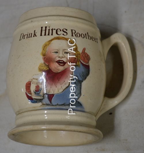 Drink Hires Root beer "Join Health and Cheer" Ceramic Mug w/Handle