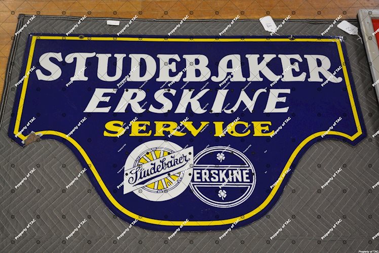 Studebaker Erskine Service w/logos sign