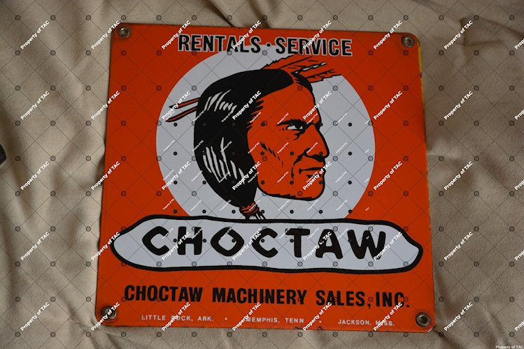 Choctaw Machinery Sales, Inc. sign
