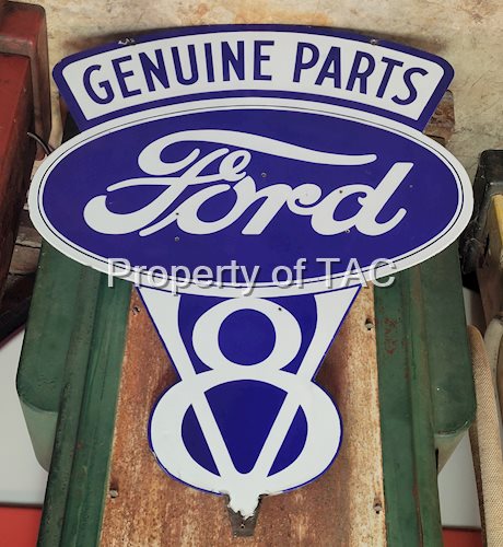 Ford V8 Genuine Parts Diecut DSP Sign "Small"