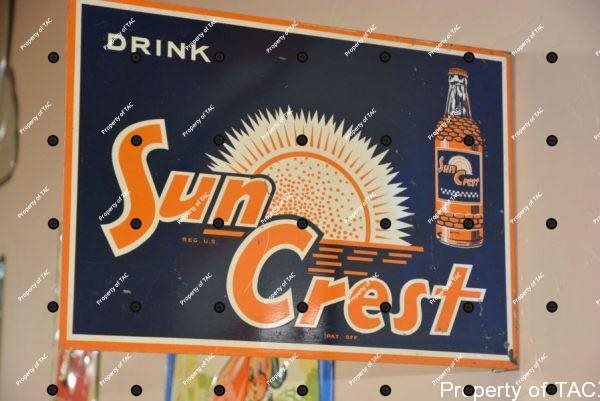 Drink Sun Crest w/bottle sign