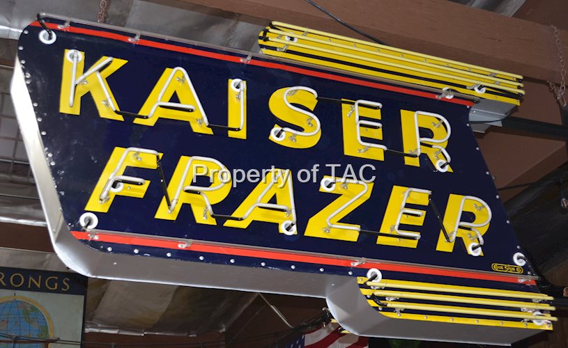 Kaiser Frazer Porcelain Neon Sign