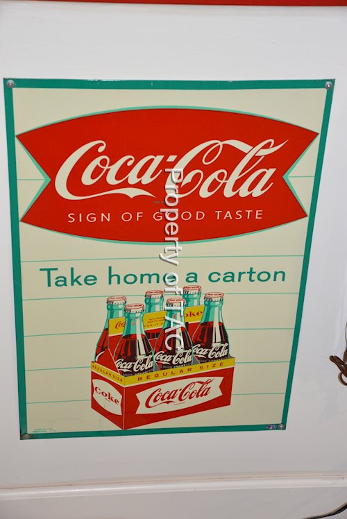 Coca-Cola "Take Home a Carton" with six pack graphics,