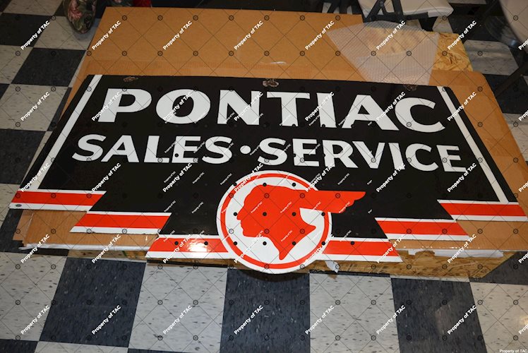 Pontiac Sales - Service sign