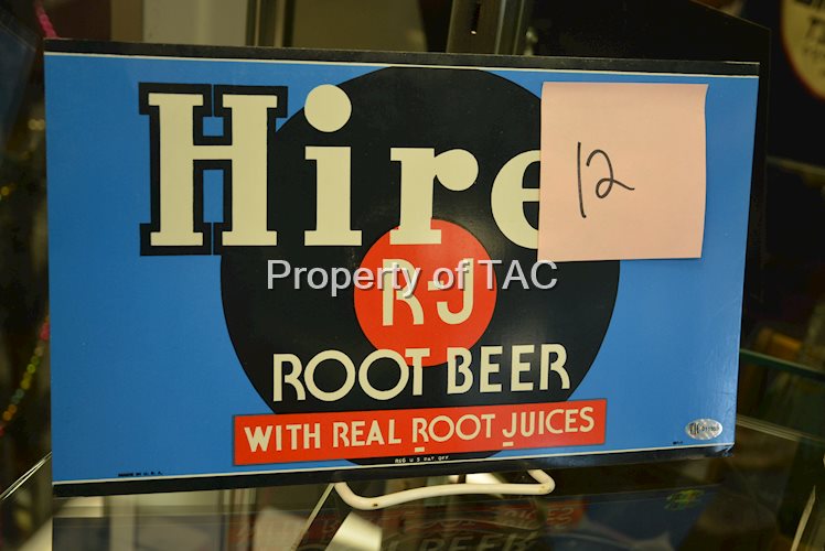 Hires R-J Root Beer sign,
