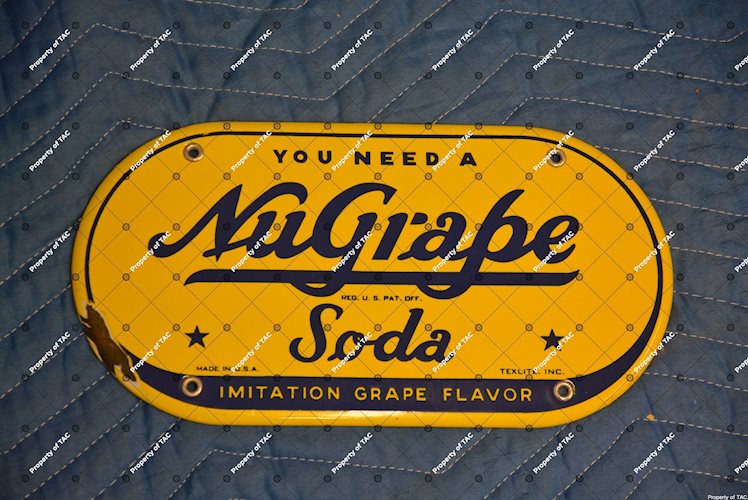 You need a NuGrape Soda sign