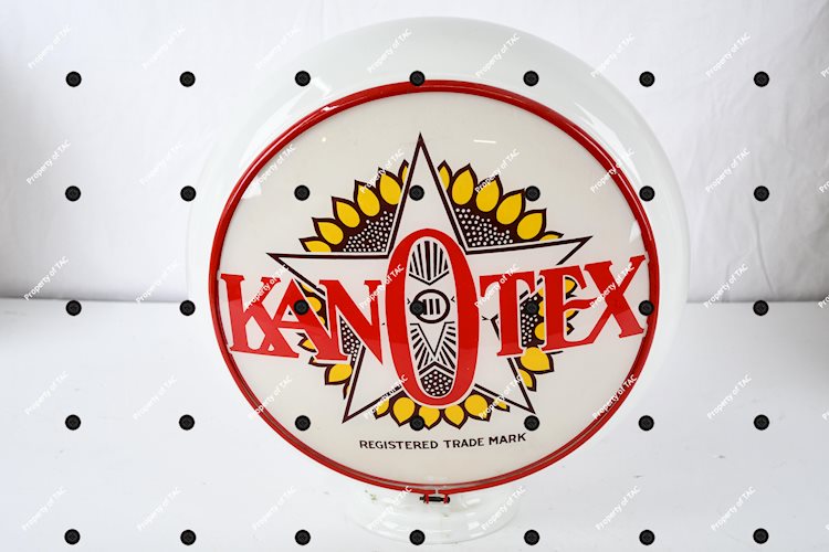 Kanotex w/Sunflower Logo Gill Lenses in a Glass Gill Body