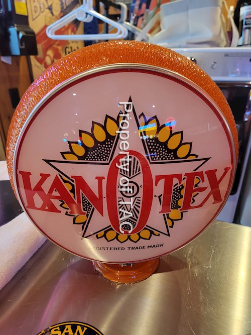 Kan-o-Tex w/Sunflower Logo Gill Globe Lens