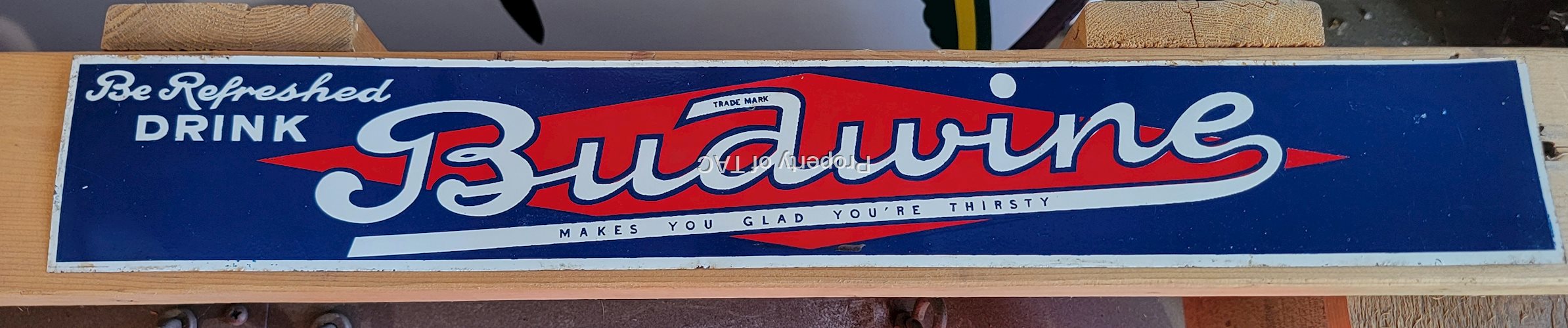 Drink Budwine "Makes You Glad You