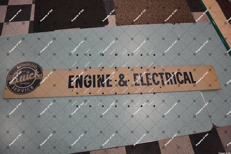 Buick Engine & Electrical" sign"