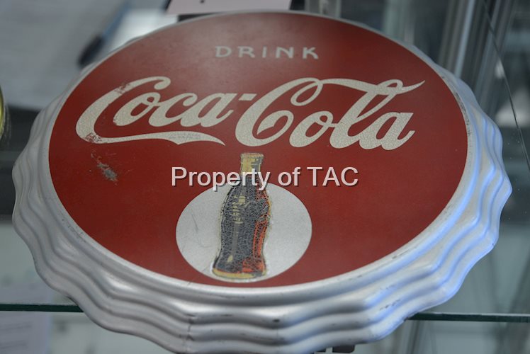 Coca-Cola Bottle Cap sign