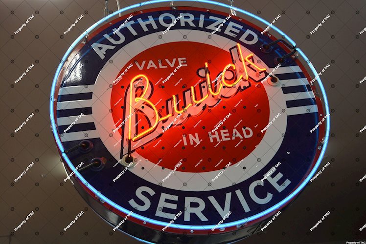 Buick Valve in Head Authorized Service Neon sign