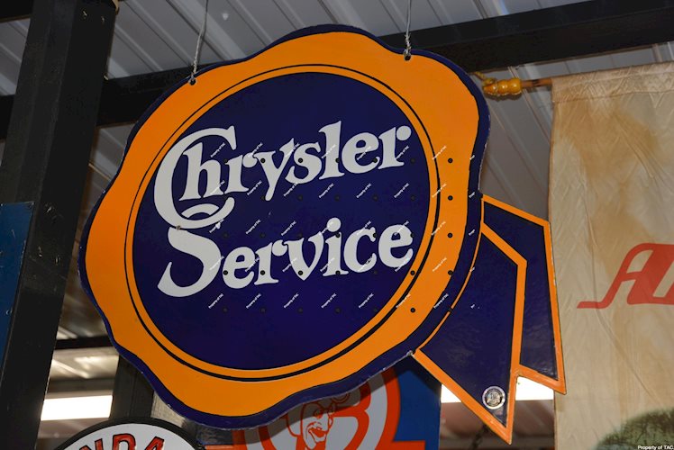 Chrysler Service Sign