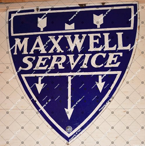 Maxwell Service w/logo sign