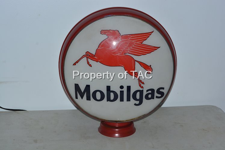 Mobilgas w/Pegasus 16.5"D. Single Globe Body