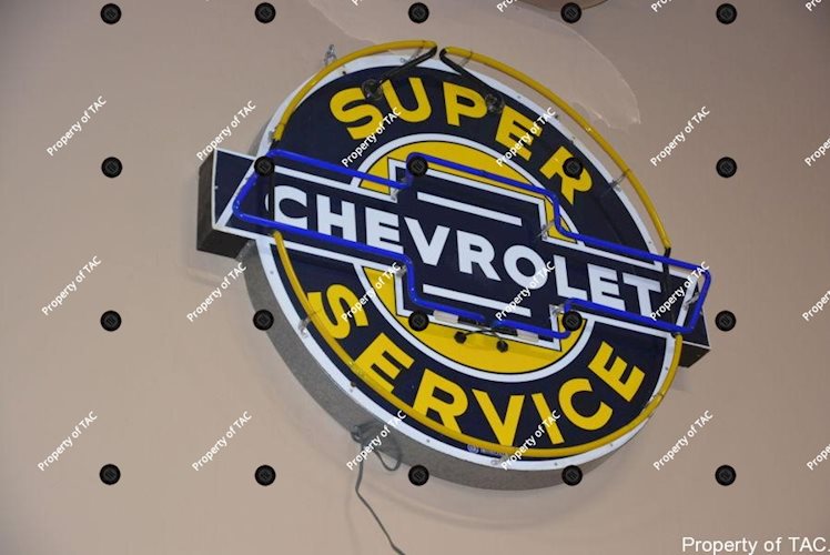 Super Chevrolet Service sign