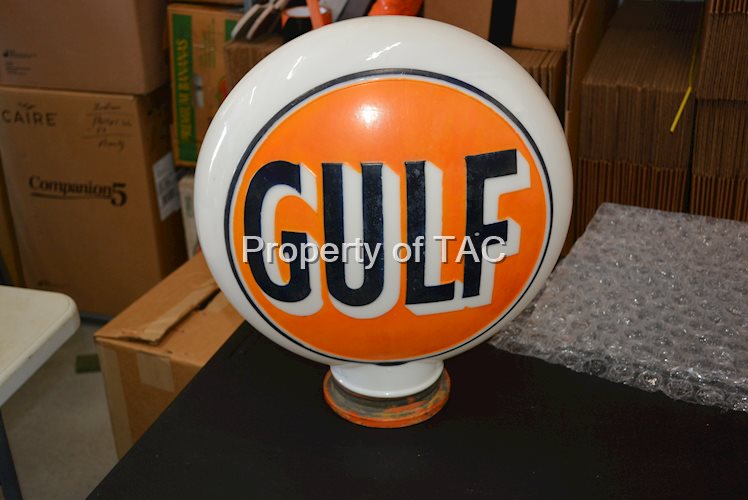 Gulf OPC Milk Glass Globe