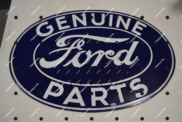 Genuine Ford Parts Porcelain sign