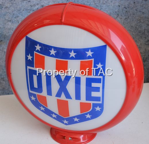 Dixie w/Shield Logo 13.5" Single Globe Lens