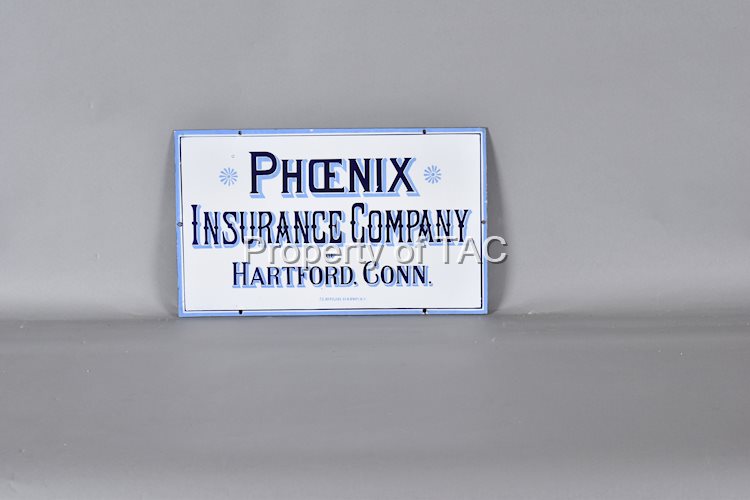 Phoenix Insurance Company Porcelain Sign