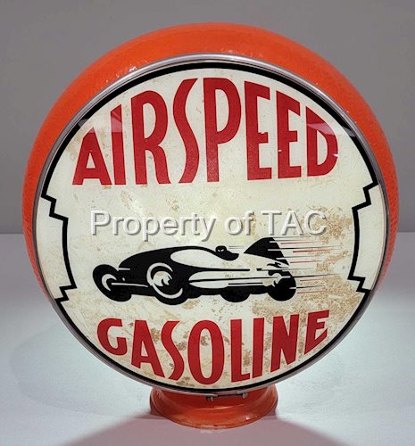 Airspeed Gasoline w/Race Car Logo Gill Single Globe Lens