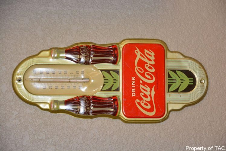 Drink Coca-Cola double thermometer