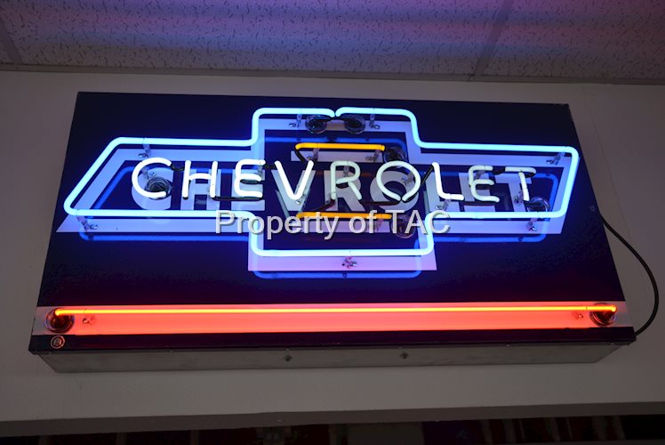 Chevrolet in bowtie Neon Sign