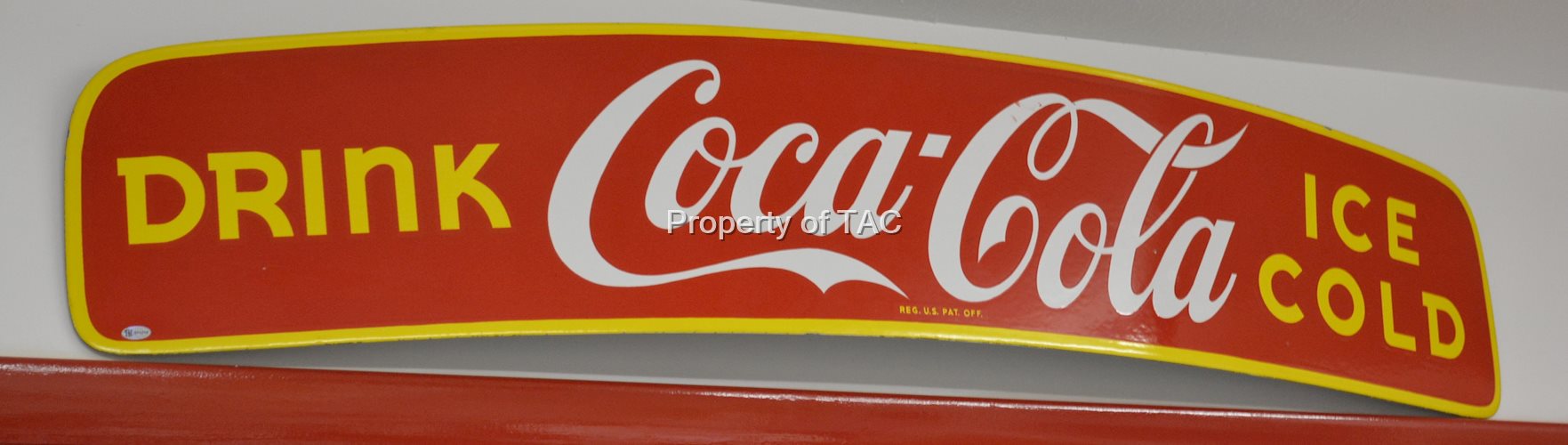 Drink Coca-Cola Ice Cold (truck valance)