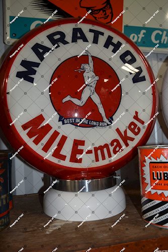 Marathon Mile Maker w/runner 13.5 single globe lens"