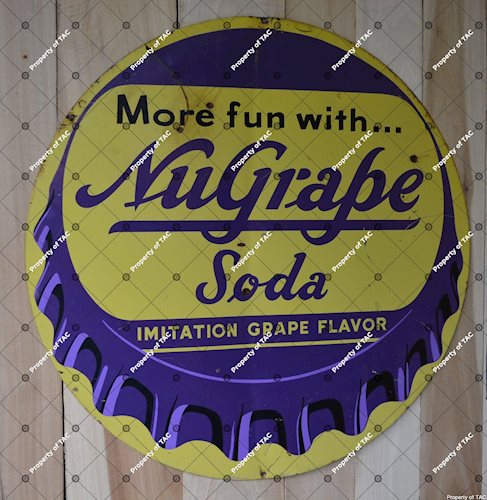NuGrape Soda sign