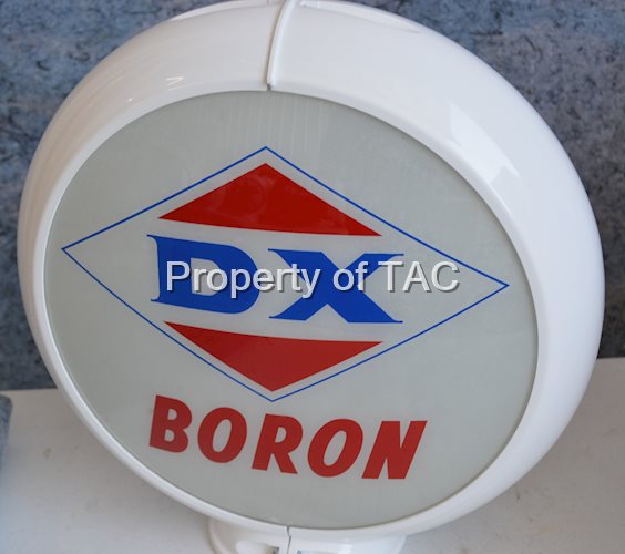 D-X Boron w/Logo 13.5" Single Globe Lens