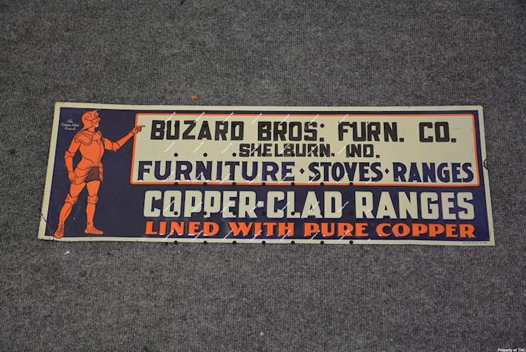 Copper-Clad Ranges sign