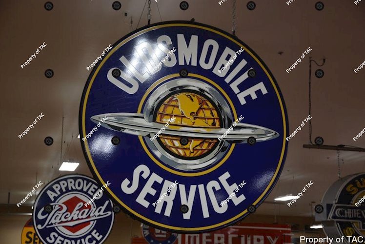 Oldsmobile Service w/Saturn logo