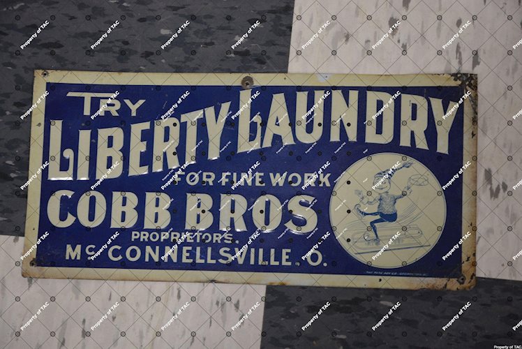 Try Laundry Cobb Bros sign