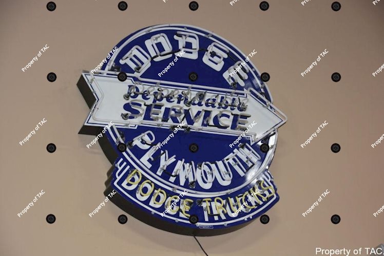Dodge Plymouth Dodge Trucks sign