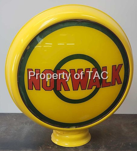 Rare Norwalk 15" Single Globe Lens