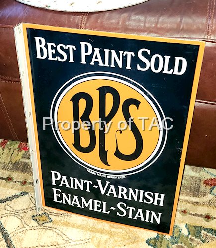 BPS Best Pain Sold Porcelain Flange Sign