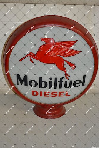 Mobilfuel Diesel w/Pegasus single globe lens